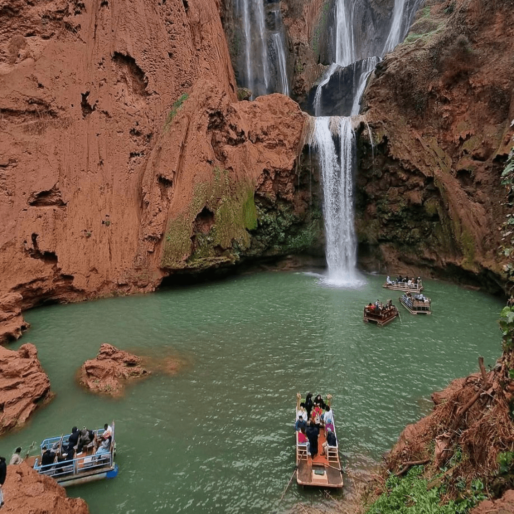 Discover Ouzoud Waterfalls – Day Trip with a Magical Boat Journey